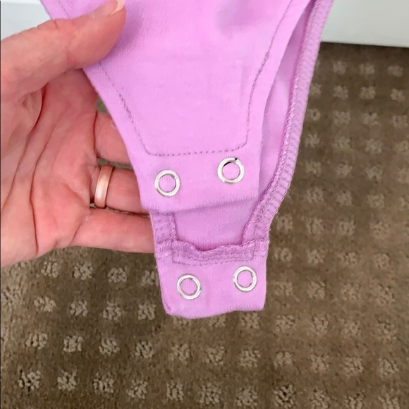 Express x Rocky Barnes Lavender Bodysuit - Picture 7 of 7